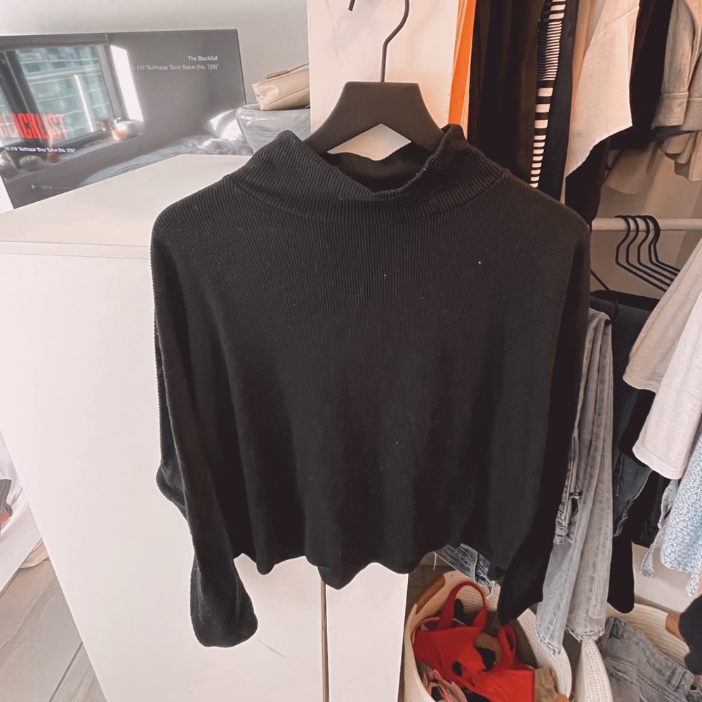 Black Turtle Neck - image 2